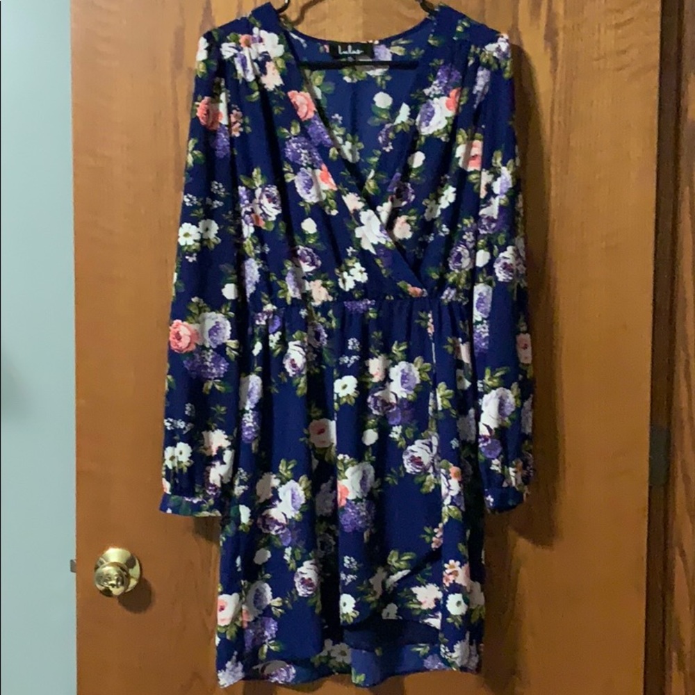 Long Sleeve Floral Dress